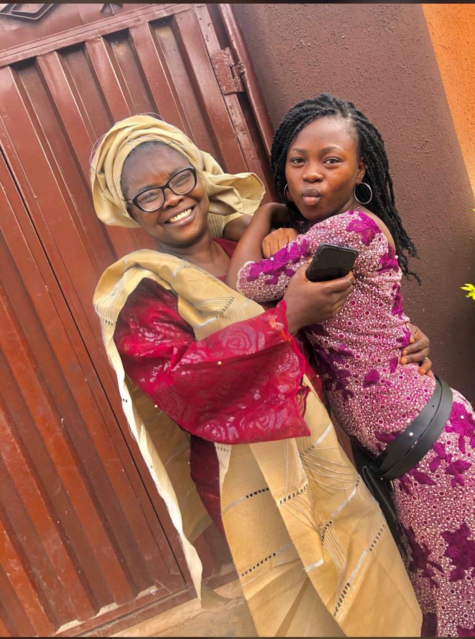 A cherished photo with mum